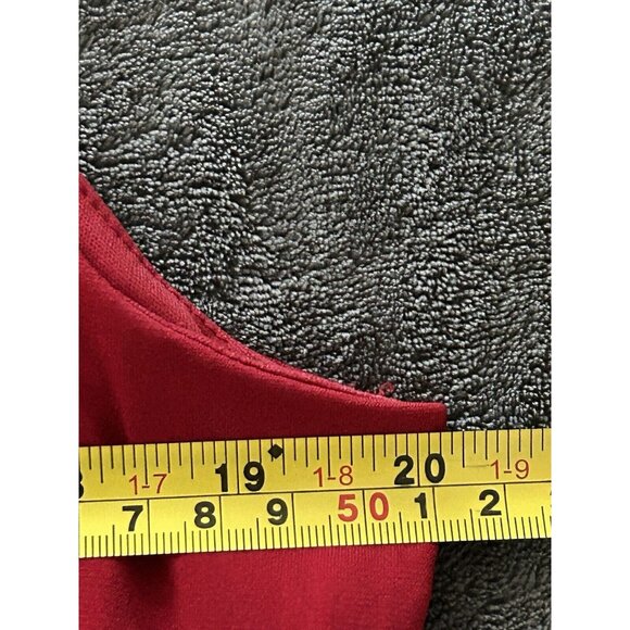 ENFOCUS Women Black & Red Bodycon Dress Size 20W - Picture 12 of 12